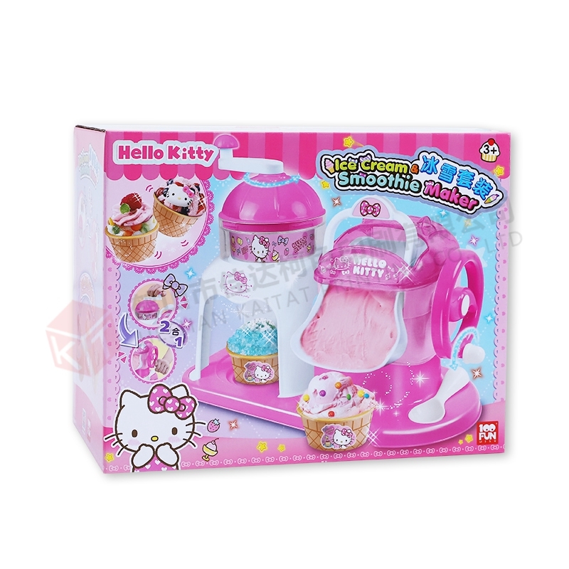 粉色玩具展示包裝